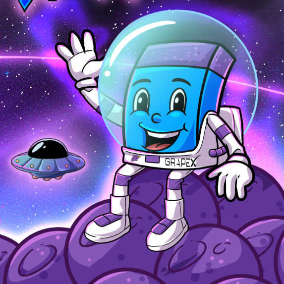 Radiergummi mit Duft für Kinder, Galaxy Grape
